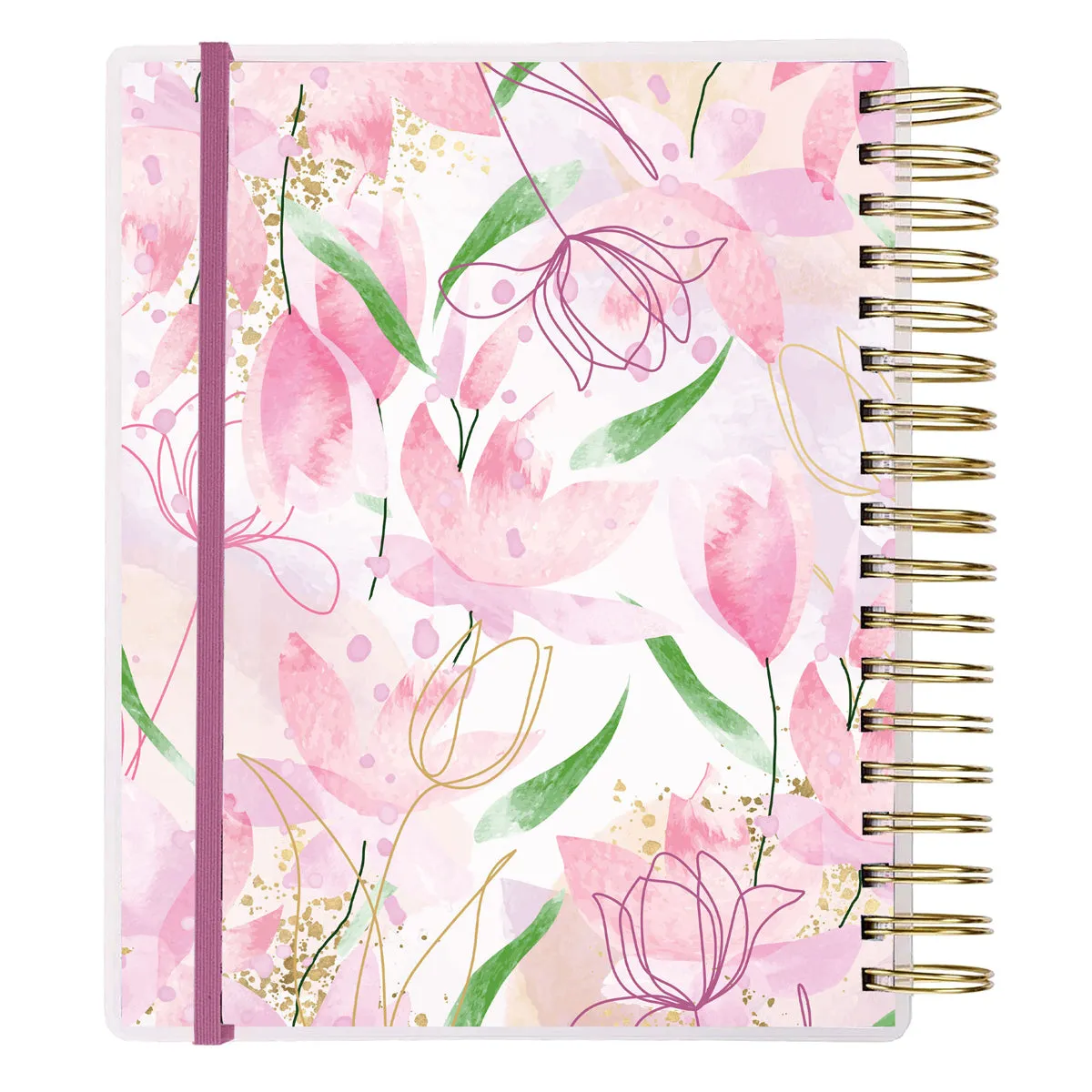 2025 Diary - 18-Month Planner for Women - God Refreshes My Soul - Wirebound