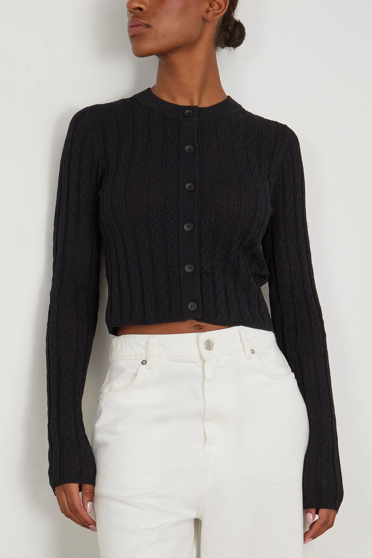 Adiro Cardigan in Black