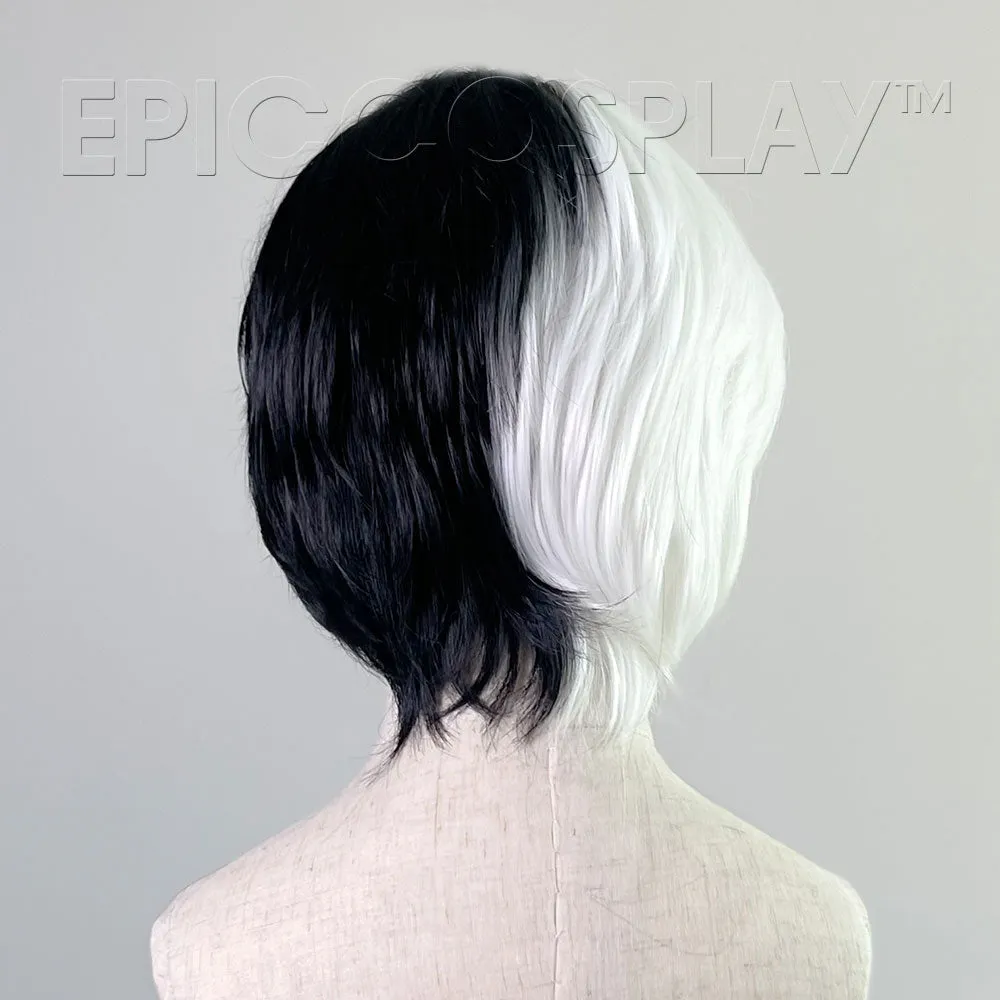 Aether - Classic White and Black Wig