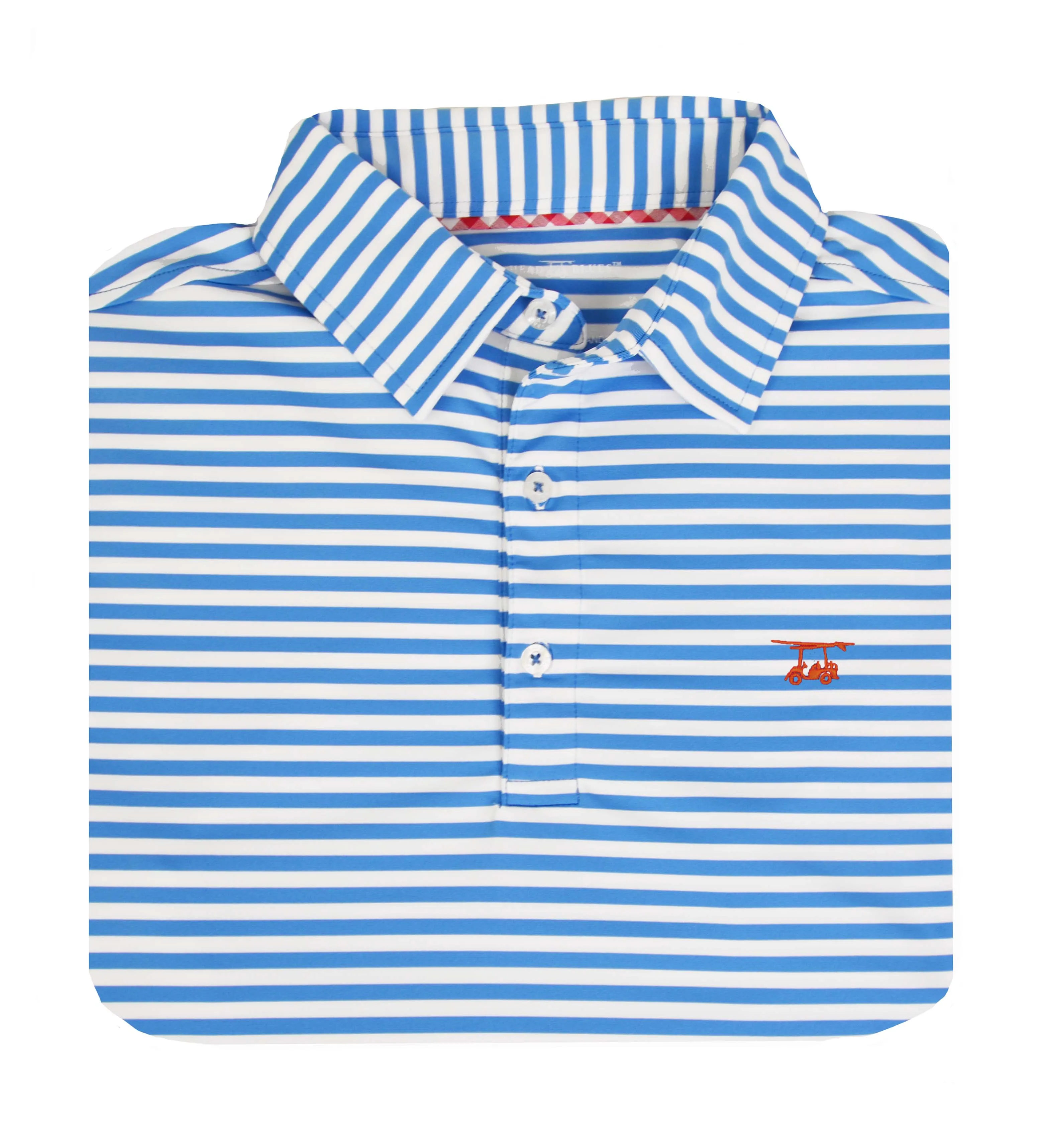 Albatross Polo -Regatta/White Wide Stripe