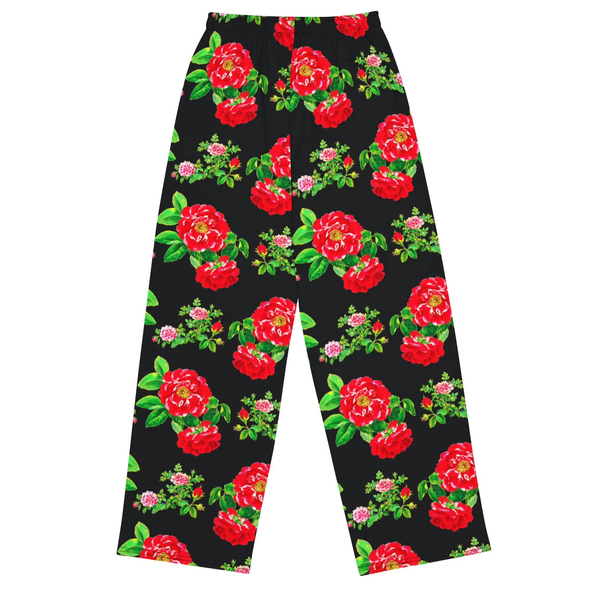 All-over print unisex wide-leg pants