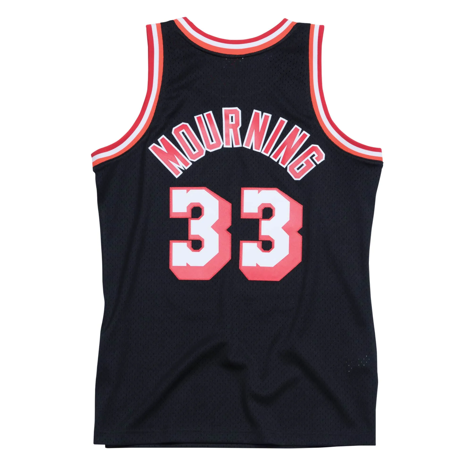 Alonzo Mourning Mitchell and Ness Miami HEAT Swingman Jersey