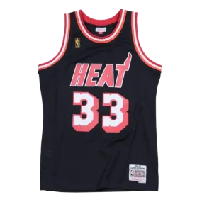 Alonzo Mourning Mitchell and Ness Miami HEAT Swingman Jersey