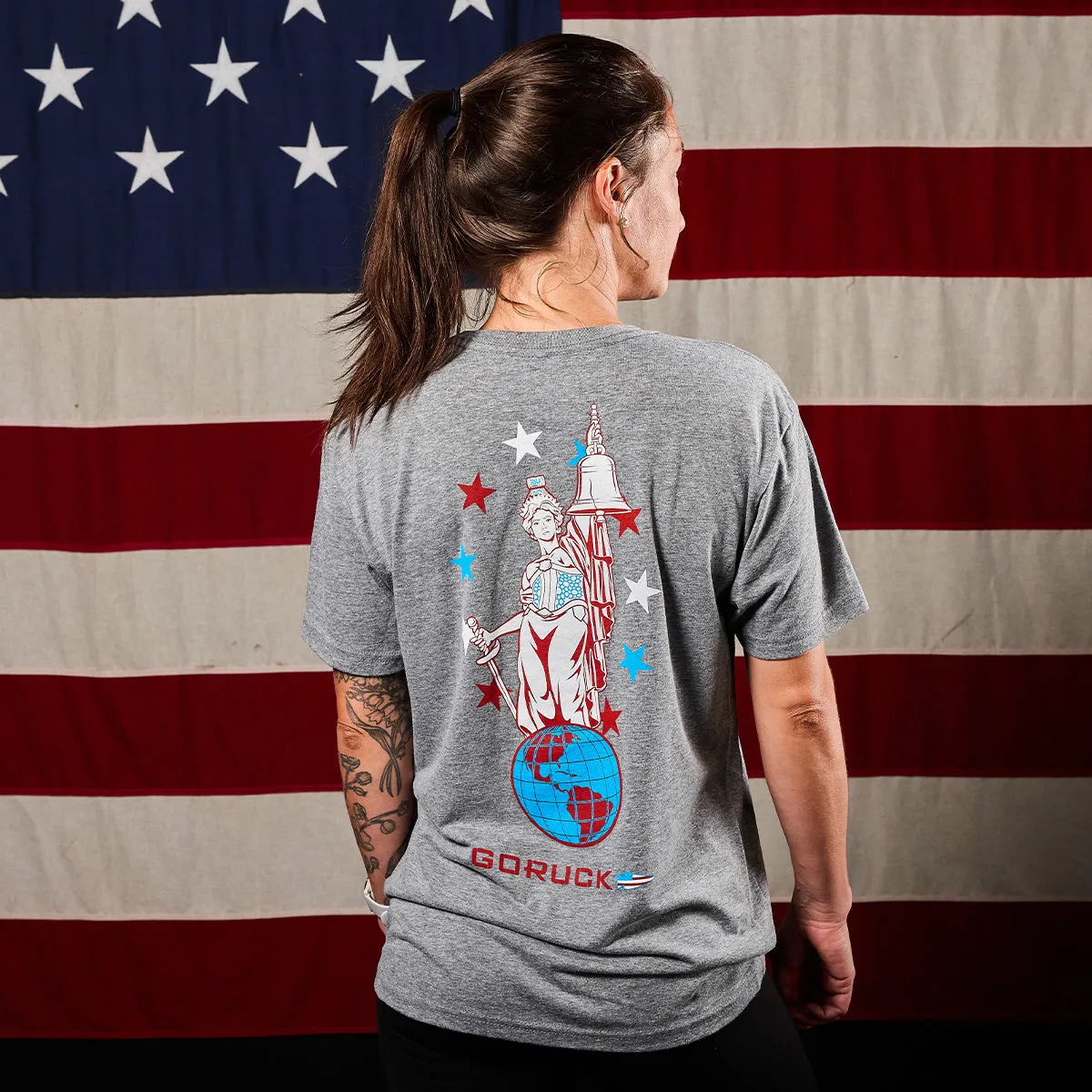 Americana Tee - Tri-Blend