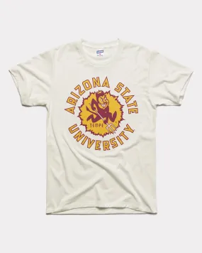 Arizona State University Sunburst White T-Shirt