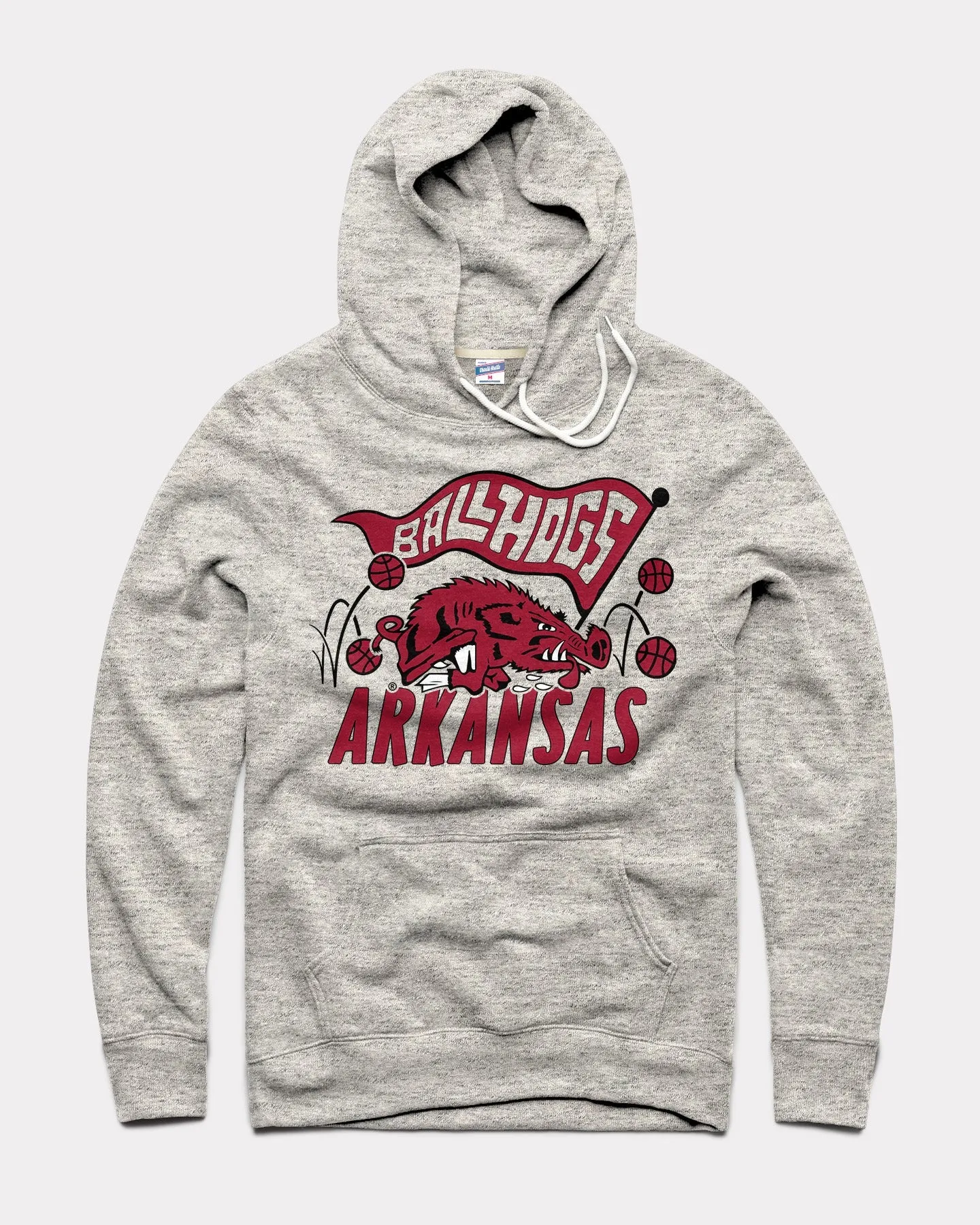 Arkansas Ballhogs Athletic Grey Hoodie