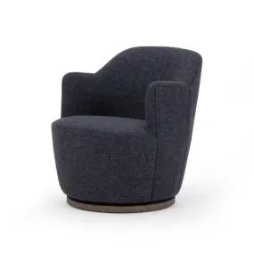 AURORA SWIVEL CHAIR-THAMES SLATE