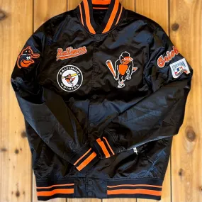 Baltimore Orioles Retro Classic Satin Varsity Jacket