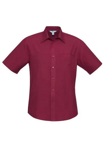 Biz Collection Mens Plain Oasis S/S Shirt (SH3603)-Clearance