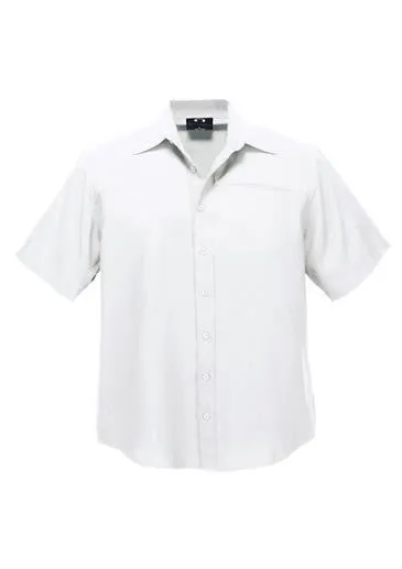 Biz Collection Mens Plain Oasis S/S Shirt (SH3603)-Clearance