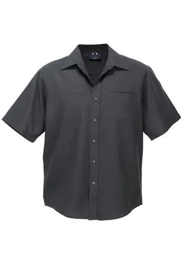 Biz Collection Mens Plain Oasis S/S Shirt (SH3603)-Clearance