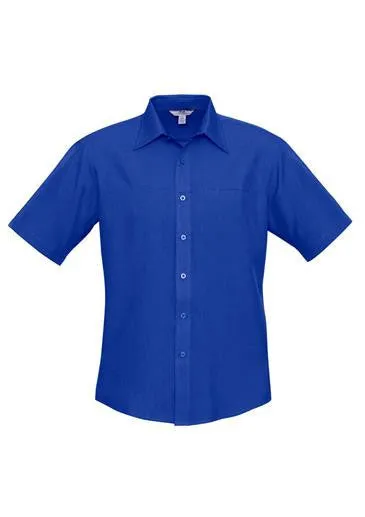 Biz Collection Mens Plain Oasis S/S Shirt (SH3603)-Clearance