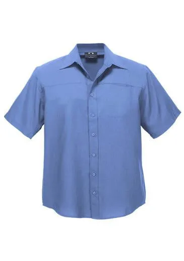 Biz Collection Mens Plain Oasis S/S Shirt (SH3603)-Clearance