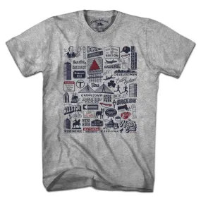 Boston Tourist Attraction T-Shirt: Unisex / 2XL /Chowdaheadz