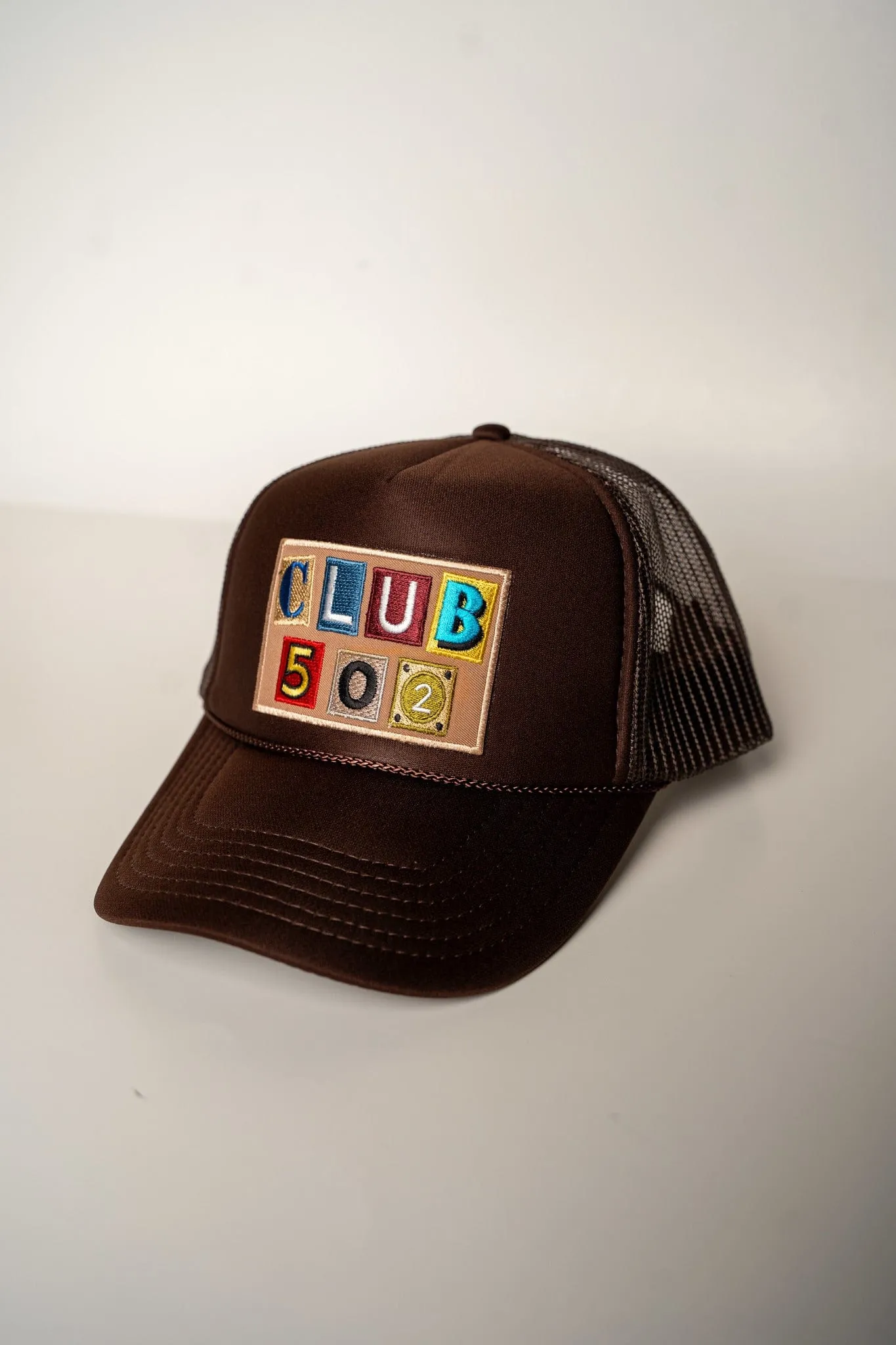 Brown Trucker Hat (Mesh back)