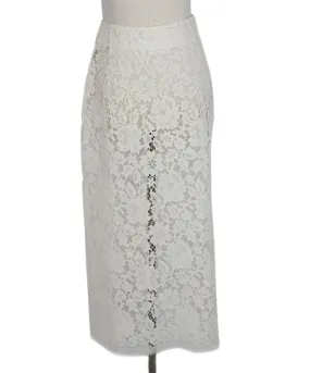 Calvin Klein Ivory Lace Skirt sz 2