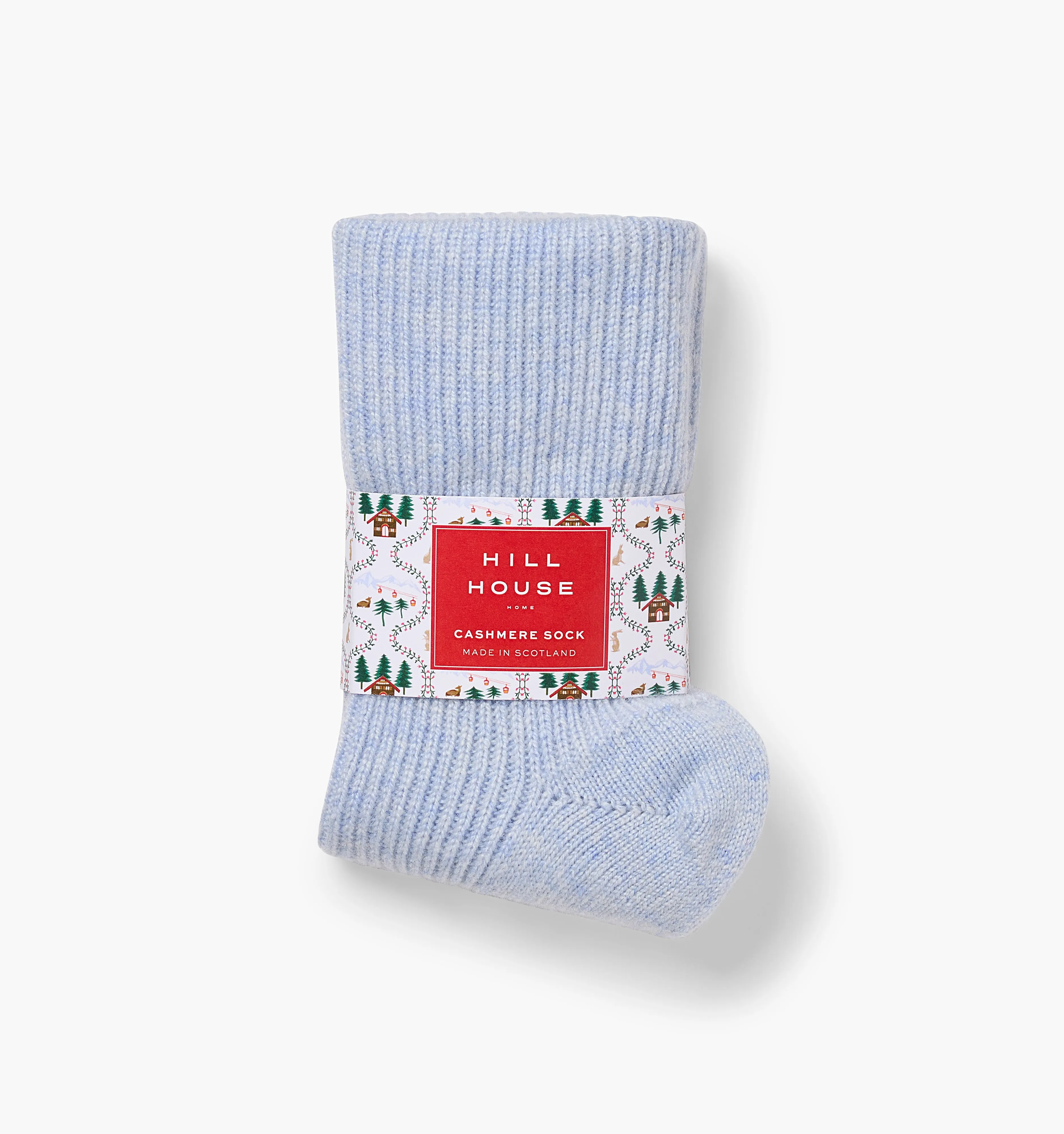 Cashmere Socks - Pale Blue