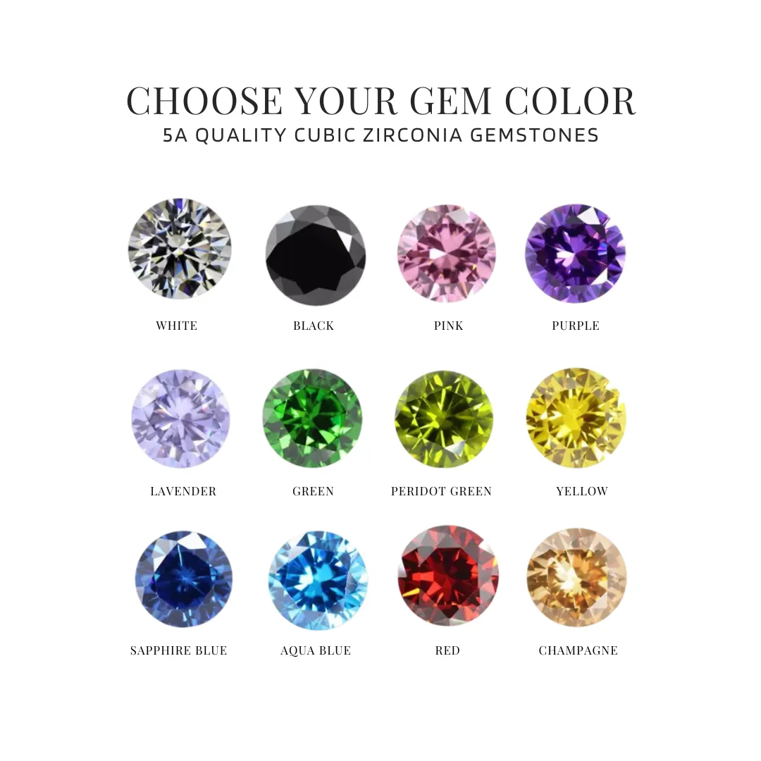 CHARLIE CUSTOMIZABLE CZ RING