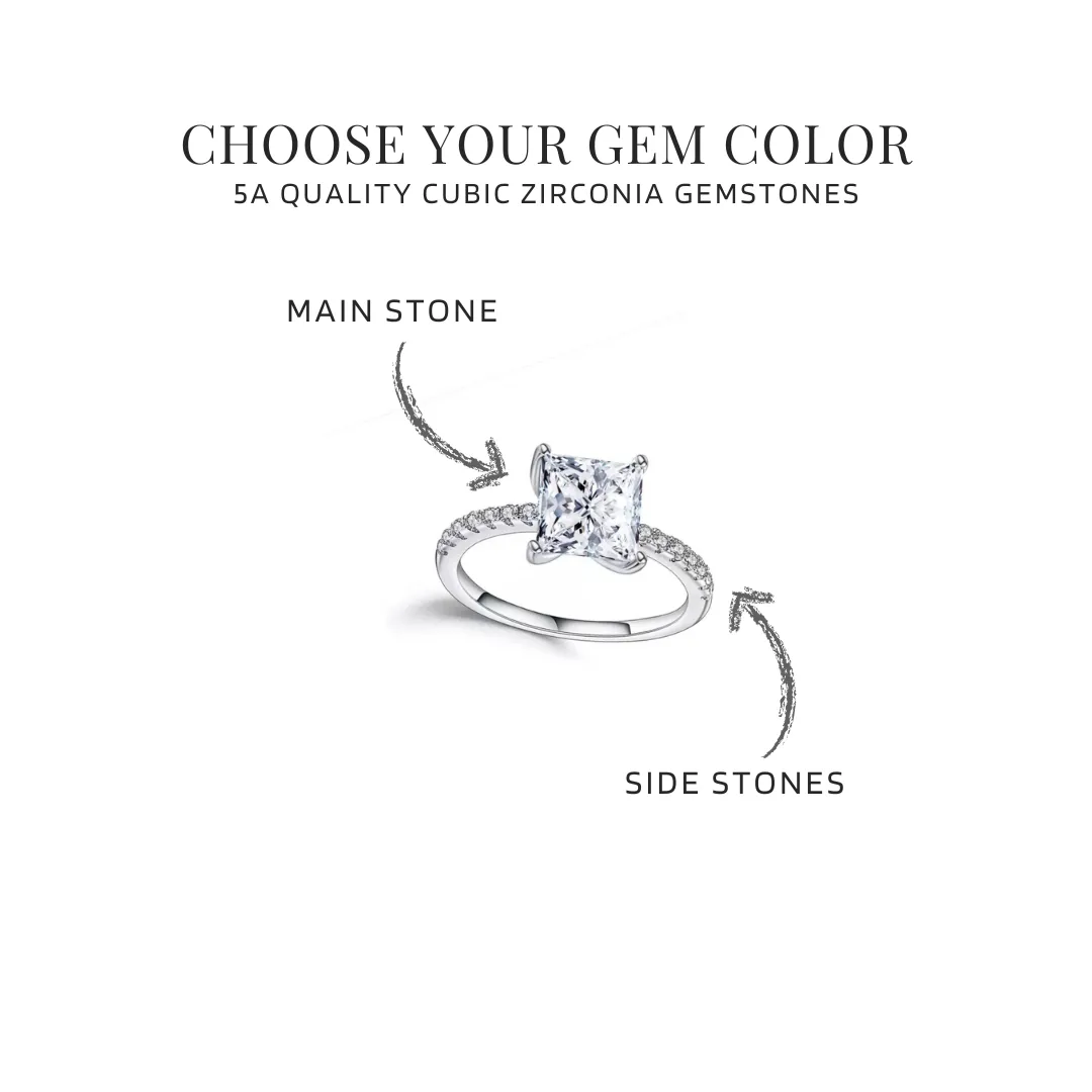 CHARLIE CUSTOMIZABLE CZ RING