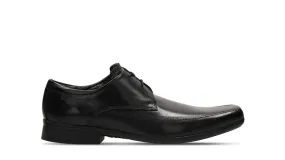 Clarks Aze Day Black Leather