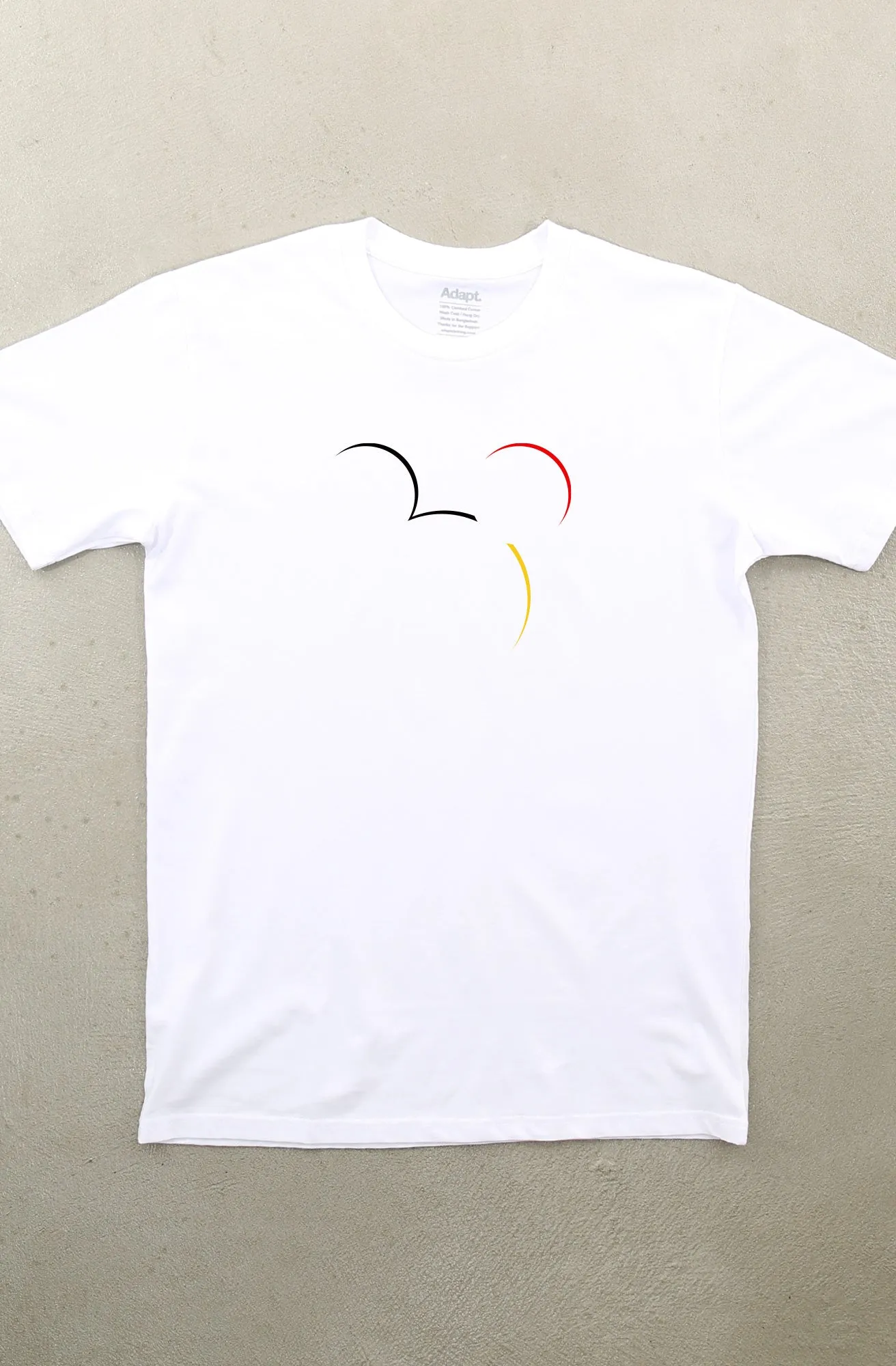 Dot Eclipse (Men's White A1 Tee)