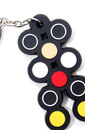 Dot Matrix (Black Keychain)