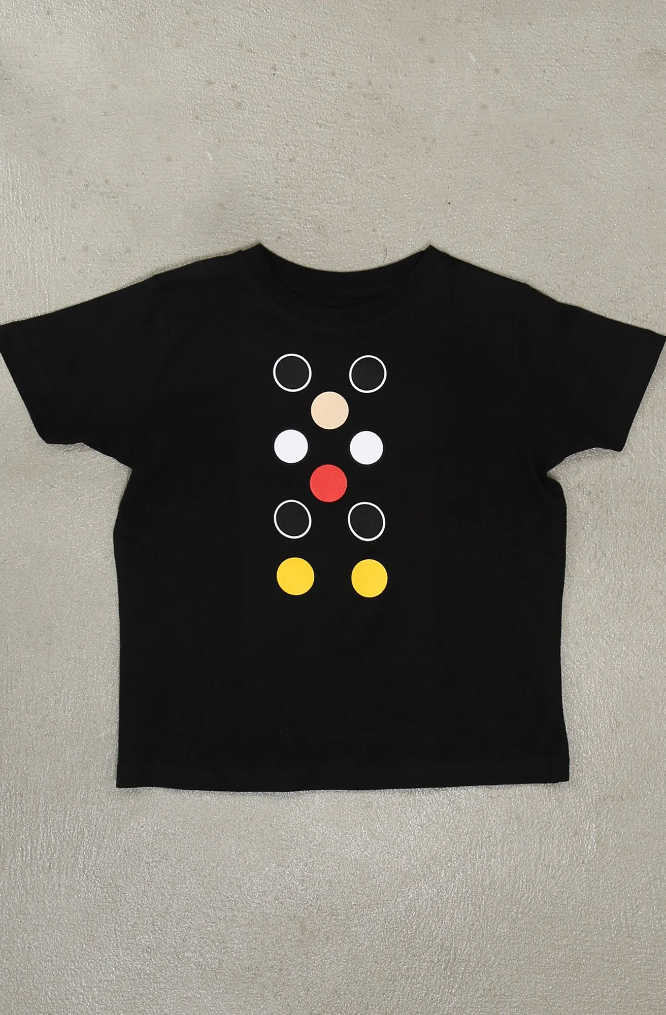 Dot Matrix (Tykes Unisex Black Tee)