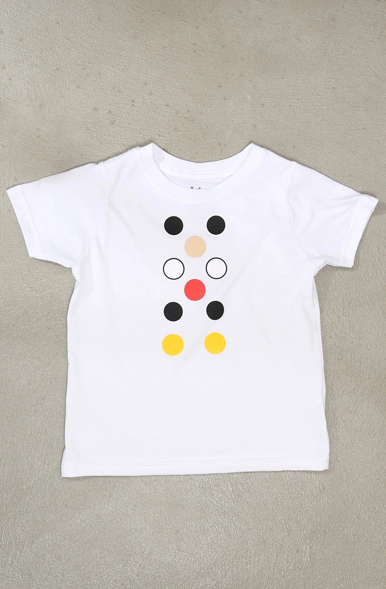 Dot Matrix (Tykes Unisex White Tee)