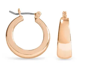 Ear Sense Earrings F3-3186R Rose Gold Hoops