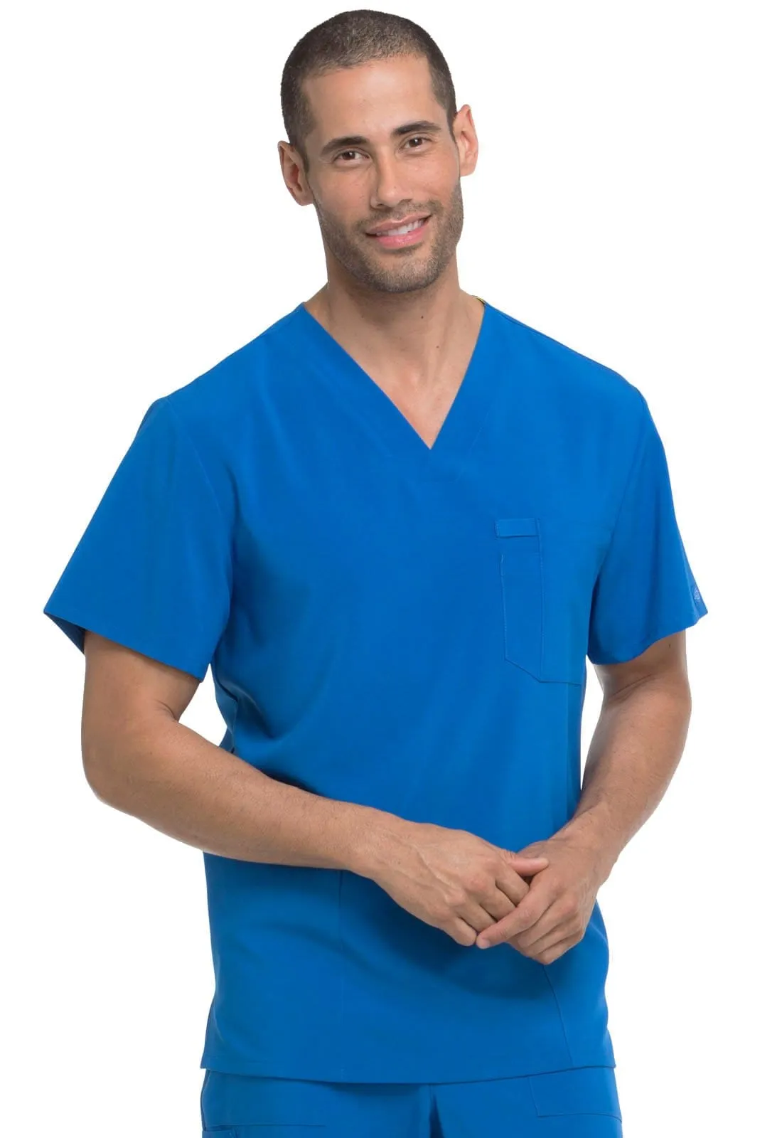 EDS Essentials Men's Men's V-Neck Scrub Top DK645