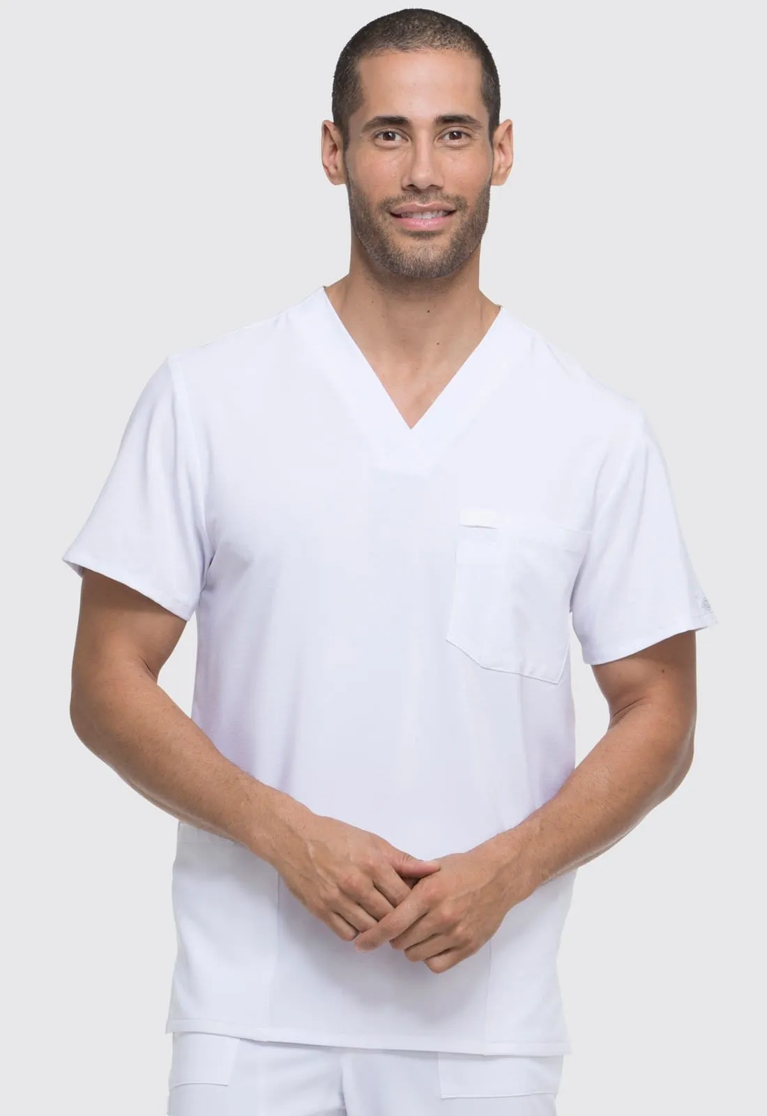 EDS Essentials Men's Men's V-Neck Scrub Top DK645