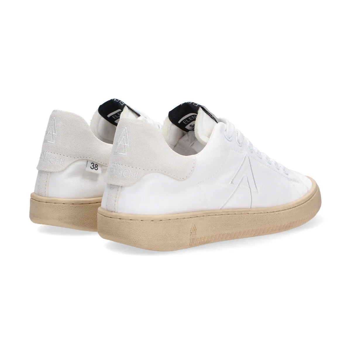 Elena Iachi sneaker Smash nylon camoscio bianco