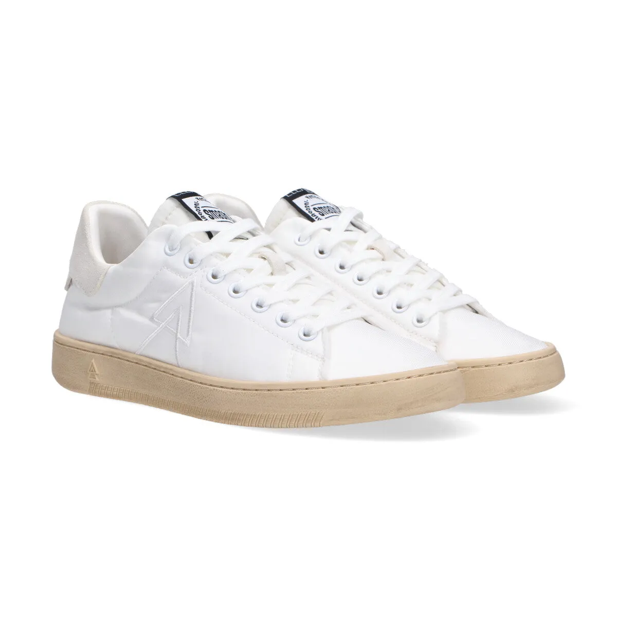 Elena Iachi sneaker Smash nylon camoscio bianco