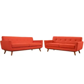 Engage Loveseat and Sofa Set of 2