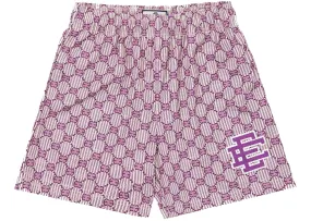 Eric Emanuel Monogram Short Purple