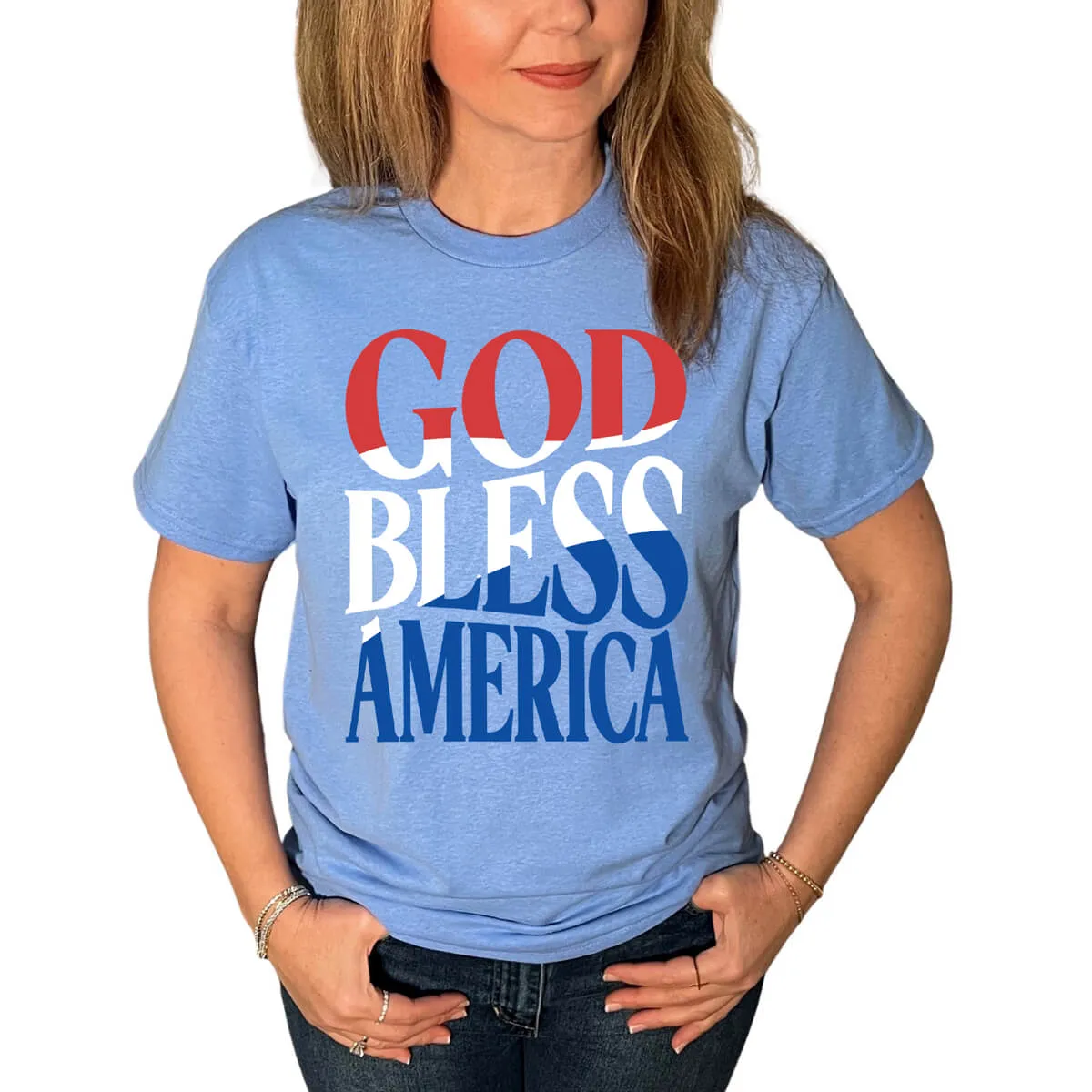 God Bless America Flag T-Shirt