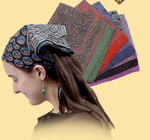 Headband Bandana - Indian Print