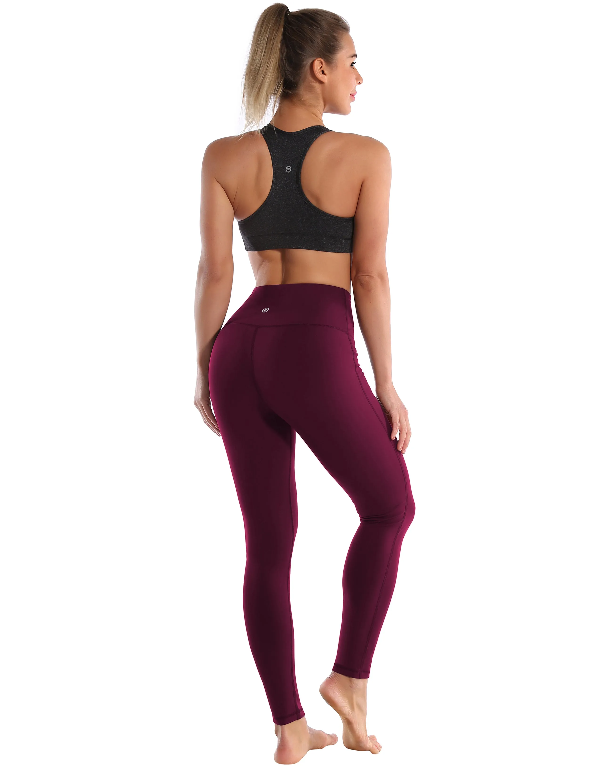 High Waist Side Line Yoga Pants grapevine