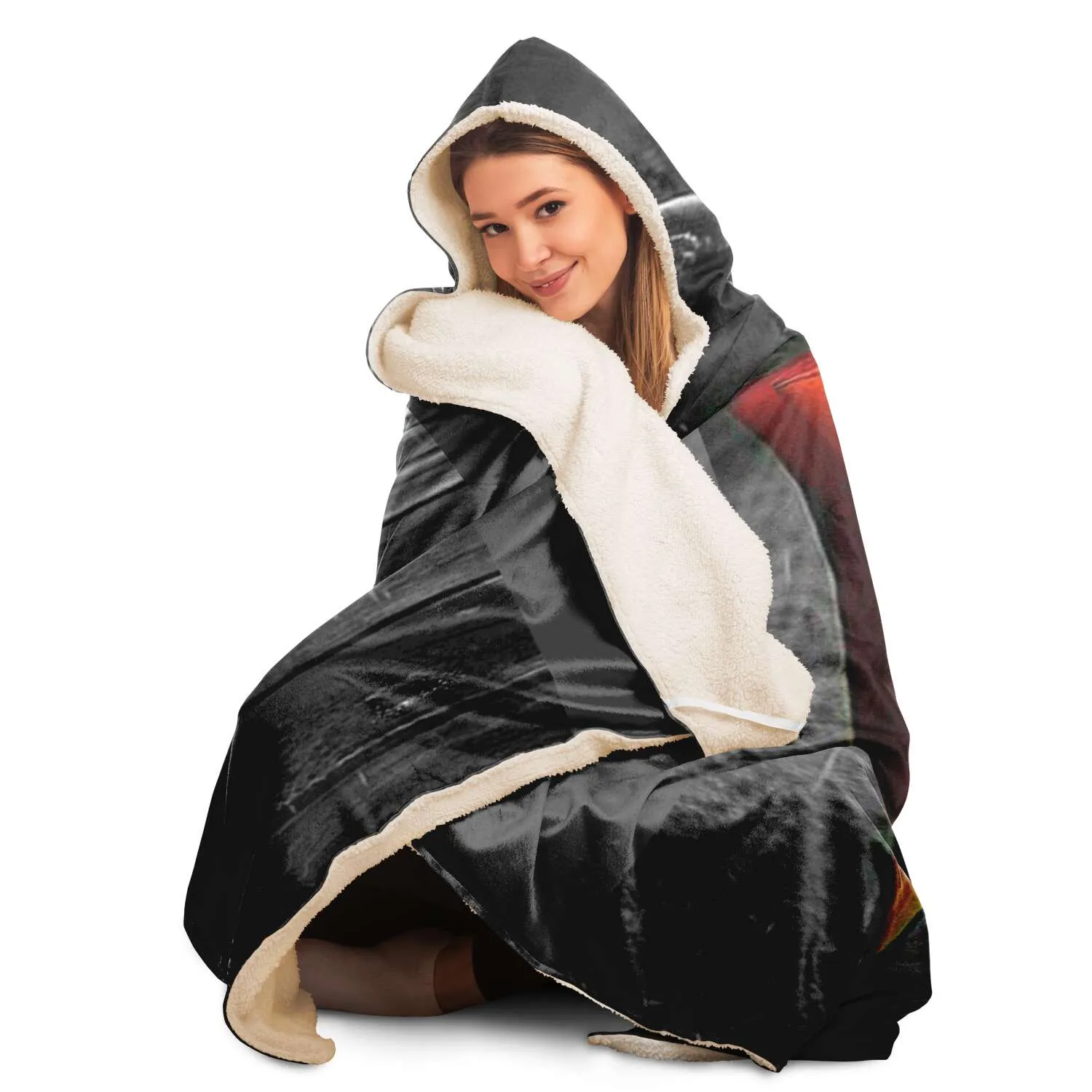 hooded blanket umbrella