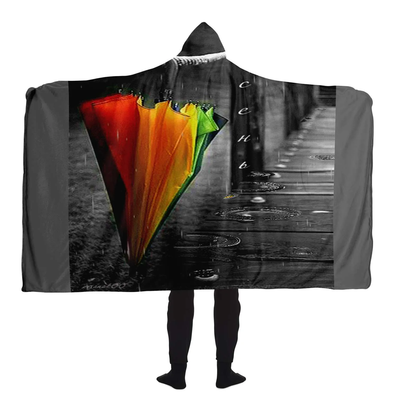 hooded blanket umbrella