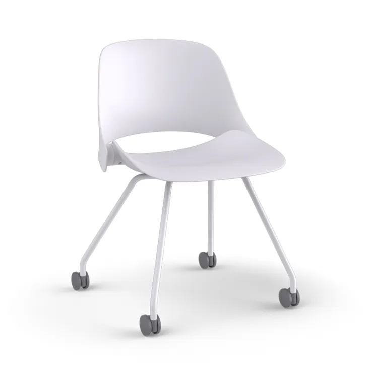 Humanscale Trea, White Powder Backrest and Seat