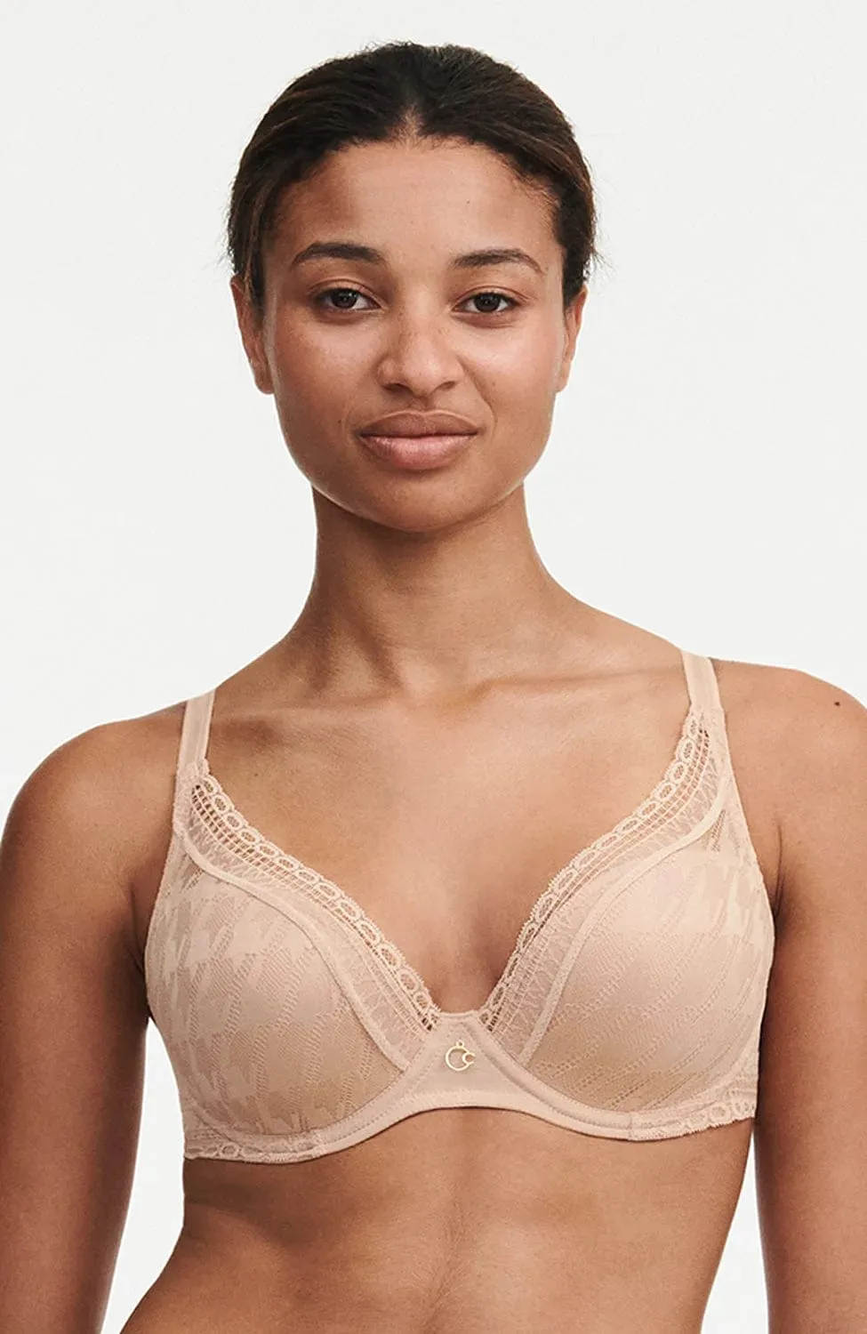 Impression Plunge T-Shirt Bra Set