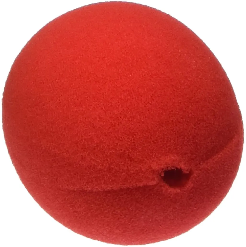 Jumbo Red Clown Nose for Adults