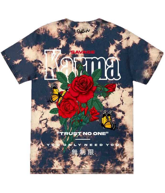 KARMA ROSE TIE DYE TEE