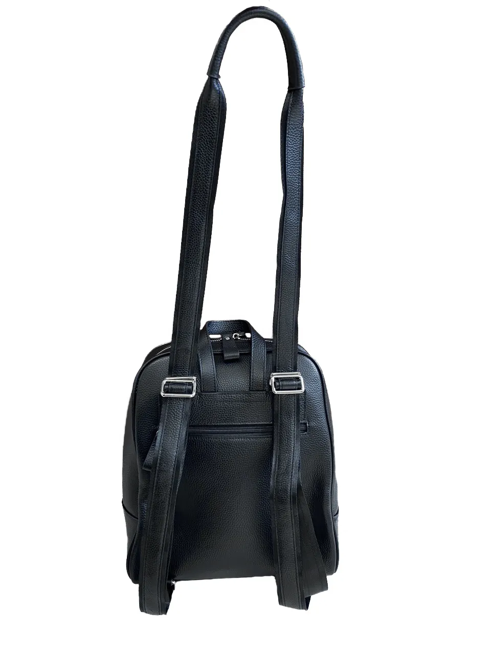 Kingscliff |  Black Premium Genuine Leather Backpack