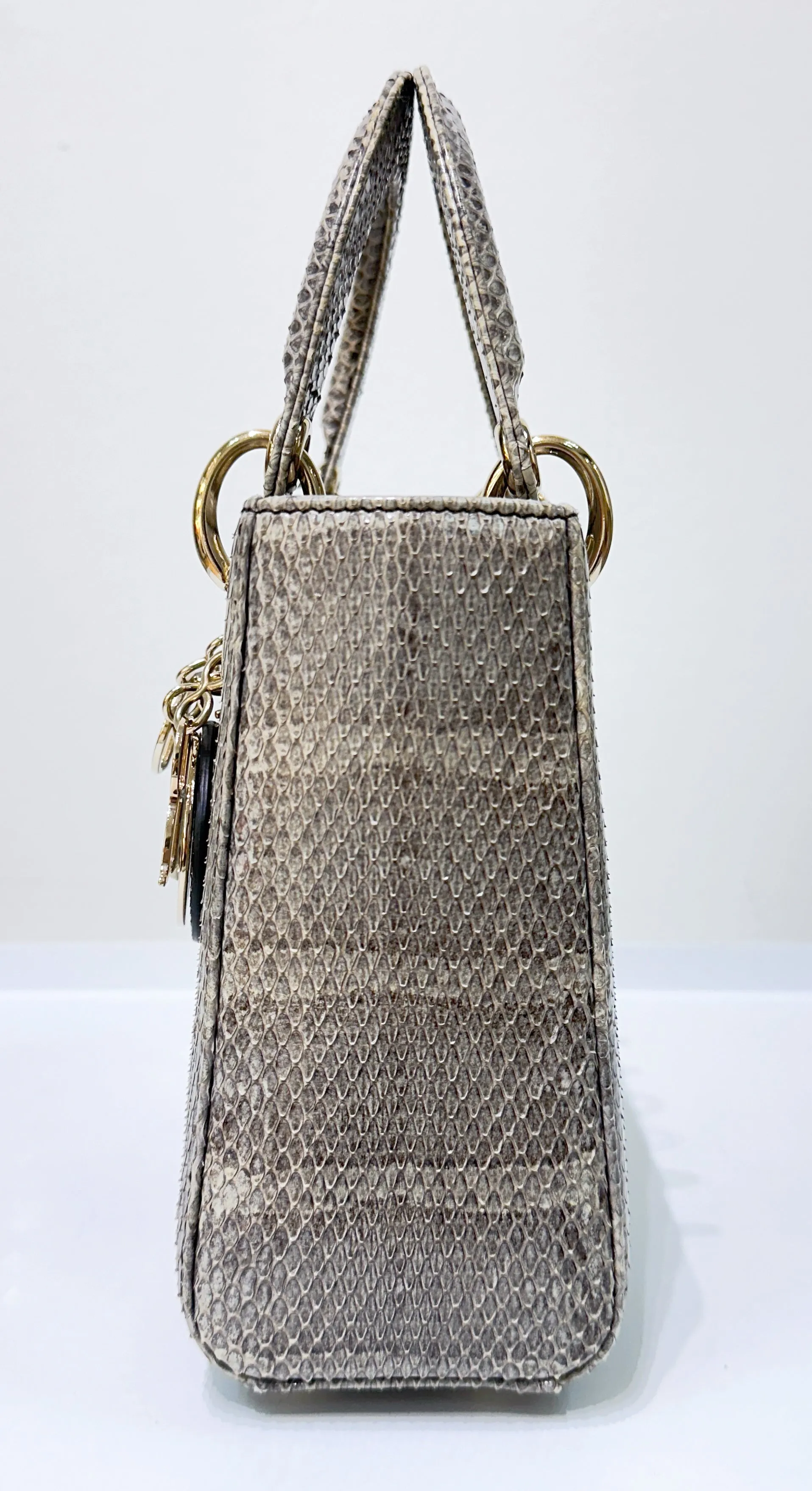 Lady Dior My Dior Exotic Python Bag