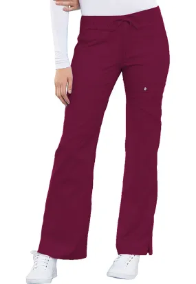 Luxe Contemporary Fit Drawstring Cargo Scrub Pant 21100