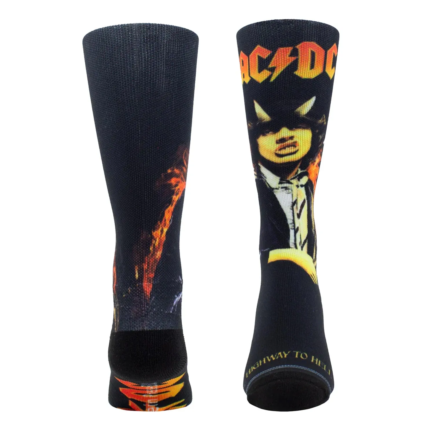 Men's AC/DC Highway to Hell Crew Socks