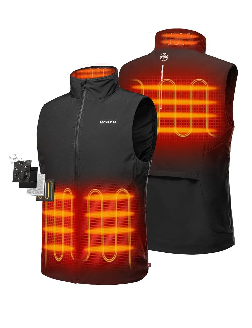 Men's Heated PrimaLoft® Golf Vest (Apparel Only)