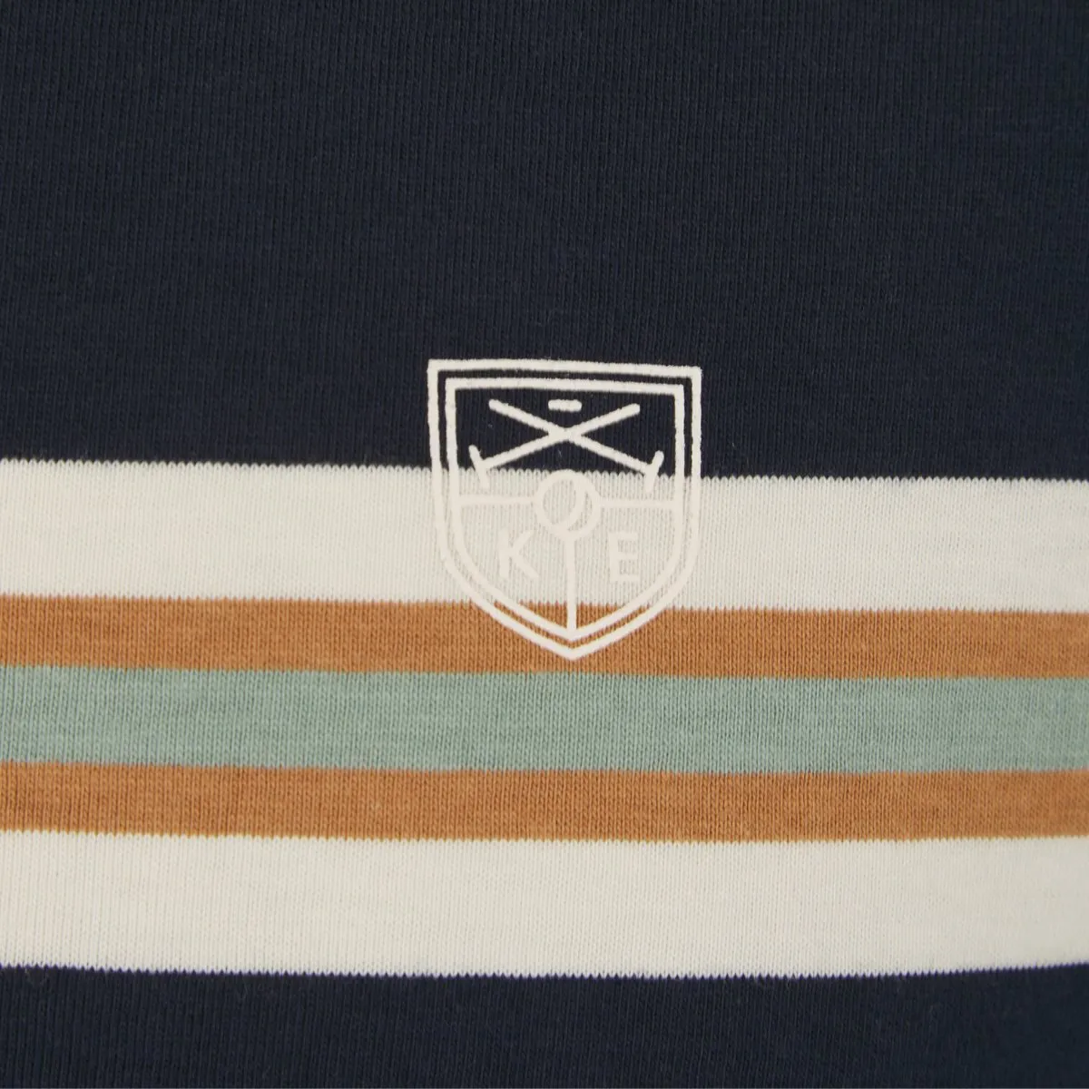 Men`s Navy Striped T-Shirt